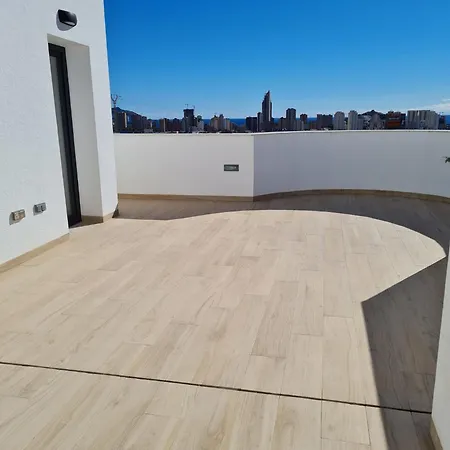 Panoramisch Modern In Bij Benidorm Met 3 Slaapkamers, Gelegen Op De 1ste Lijn Met Privezwembad En Privetuin, Uitzicht Op Zee, Op Het Gebergte Puig Campana Met 'ruta Kilometro Vertical' En Op De Skyline Benidorm En Fine Holiday home Finestrat